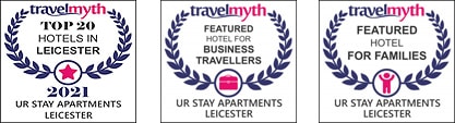 Travel myth Awards UR STAY SERVICED APARTMENTS LEICESTER